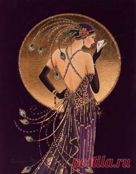 Art Deco Lady