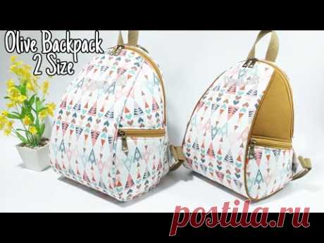 Cara Membuat Tas Ransel/ Olive Backpack