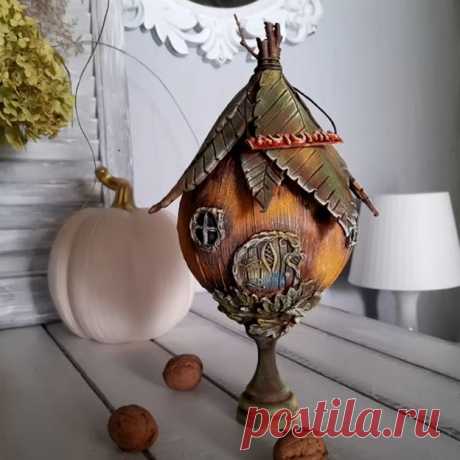 Осенний волшебный декор: сказочный домик своими руками | Креаликум