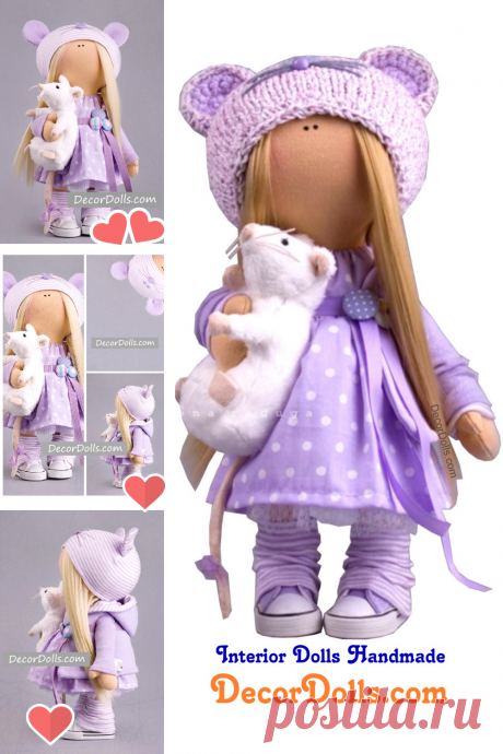 Baby Tilda Doll, Interior Art Doll, Soft Decor Doll, Cloth Fabric Doll – Decor Dolls