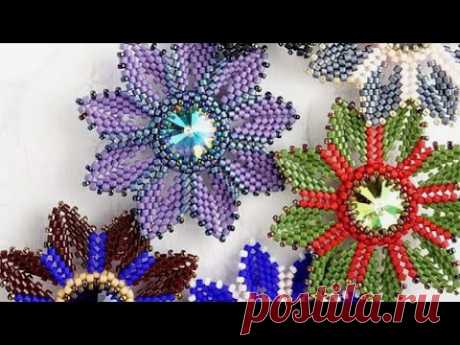 #beads #beadtutorial #beadjewelry #beadwork #beadflowers