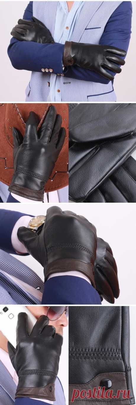 Aliexpress.com : Buy Men Winter Gloves Men's Leather Gloves driving glove men Mittens Keep Warm Winter In the wild Gloves from Reliable gloves glass suppliers on The perfect pair | Alibaba Group