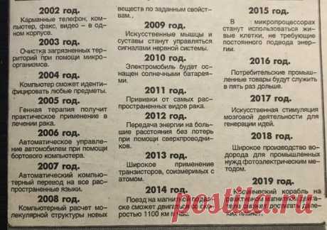 Как будет жить человечество. Предсказания 1996 года - Блог разнузданного гуманизма