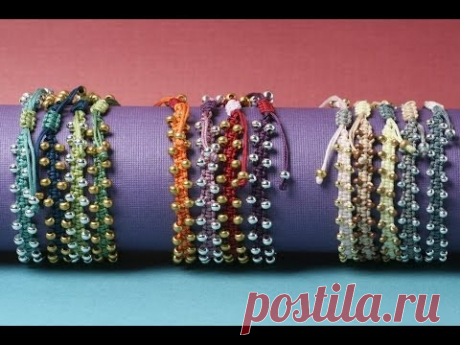 Bollywood Macramé Bracelet