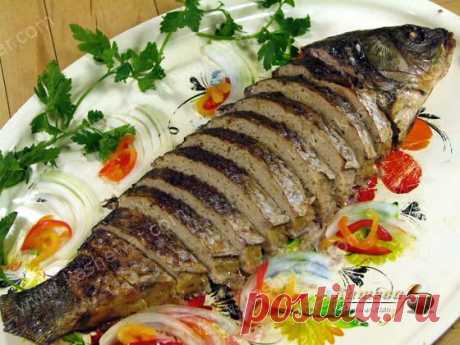 Фаршированная рыба рецепт с фото | Кашевар