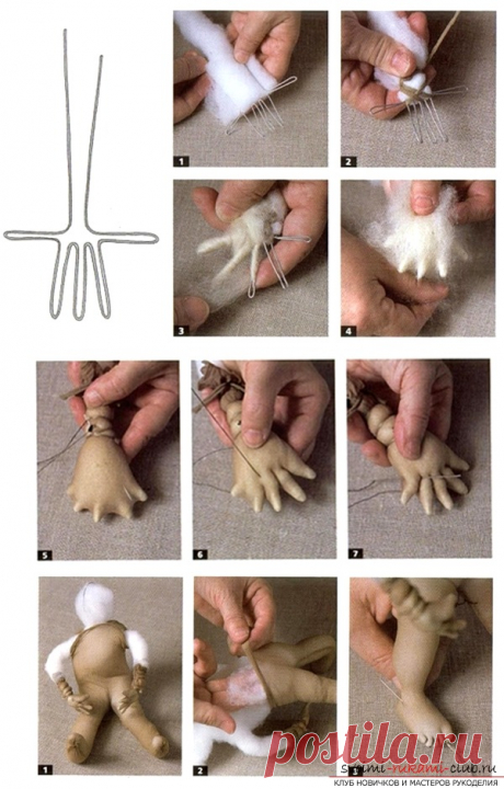 Как создавать поразительной красоты куклы из капрона своими руками
