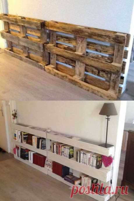 (43) DIY Pallet Bookshelves...these are the BEST Pallet | Our farmhouse❤️