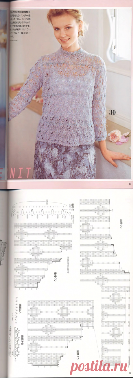 Романтический образ в моделях с журналом LET'S KNIT SERIES. | pro100stil | Яндекс Дзен
