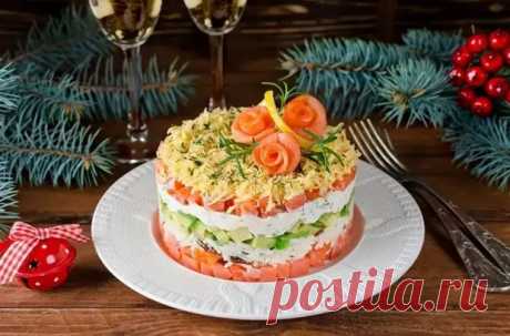 (33) 10 новогодних салатов с рыбой - Будет вкусно - 1 декабря - 43890677001 - Медиаплатформа МирТесен