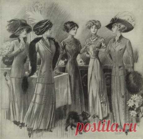 Как изменилась мода с начала прошлого века и до наших дней / Все для женщины