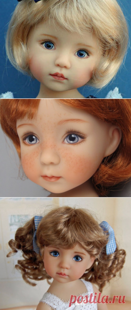 Удивительно нежные куклы Дианы Эффнер (Dianna Effner) - Ярмарка Мастеров - ручная работа, handmade