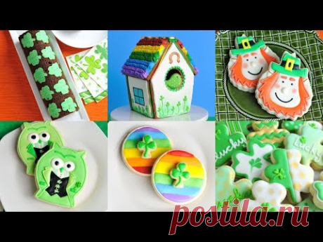 AMAZING SAINT PATRICK'S DAY COOKIES AND CAKES by HANIELA'S