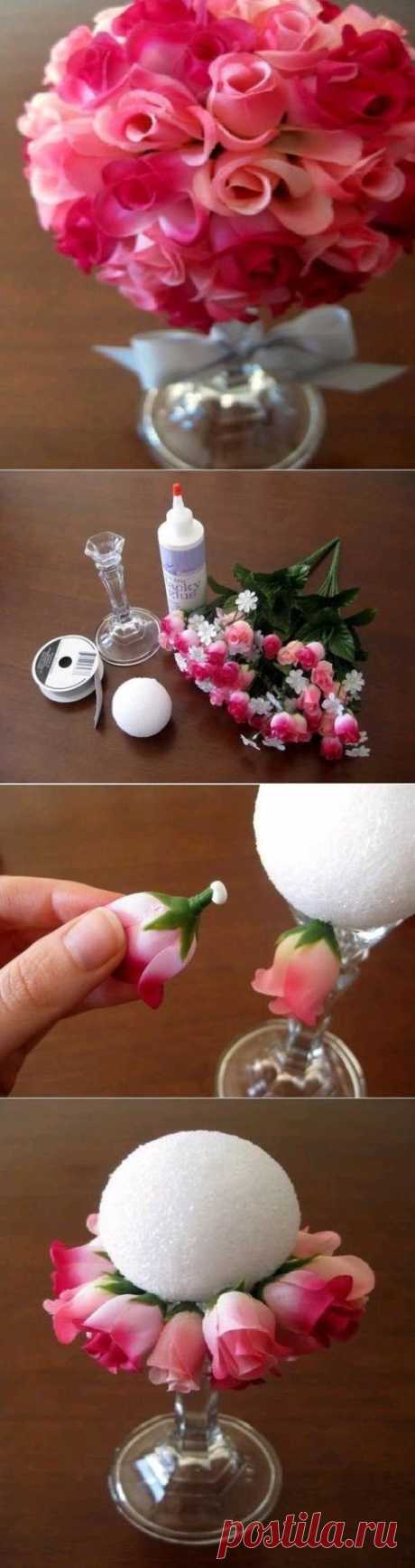 DIY Flower Ball Pictures, Photos, and Images for Facebook, Tumblr, Pinterest, and Twitter