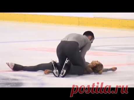 *Scary Fall - Please Beware* - Ashley CAIN / Timothy LEDUC, GOLDEN SPIN ZAGREB PAIRS FS Dec. 7, 2018