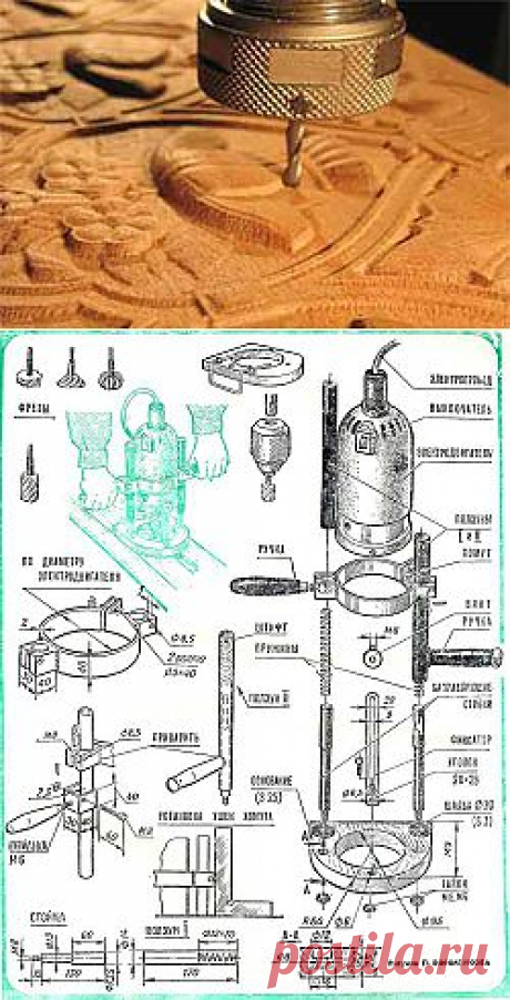 Станок для рельефного фрезерования - Домашнему мастеру - Сборник - Умеха - Самоделки и Советы