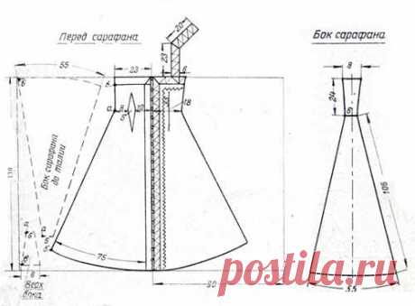 Как сшить русский народный сарафан? - LadySpecial.ru