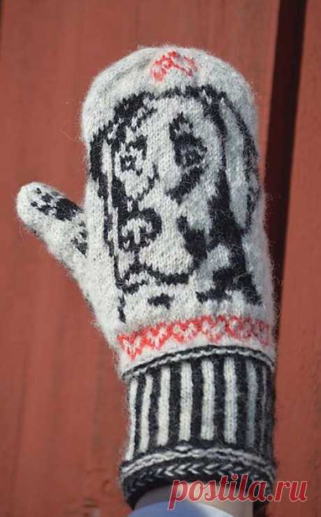 Ravelry: Labrador Mittens pattern by Connie H Design