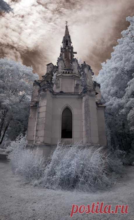 Удивительная история заброшенного замка Château de la Mothe-Chandeniers