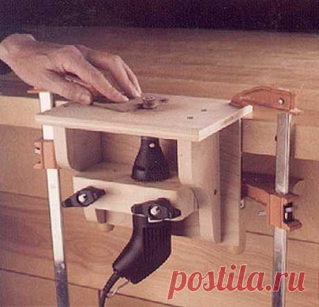 DIY Wood Working Projects: Mini Router Table. Make a mini router table for your high-speed rotary tool.