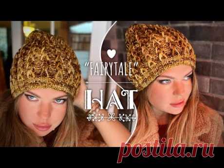 Это ХИТ! 🍁❄️✨ СУПЕР ТЕПЛАЯ КРАСИВЕЙШАЯ ШАПКА: МАСТЕР-КЛАСС! 🎁 Beautiful hat knitting