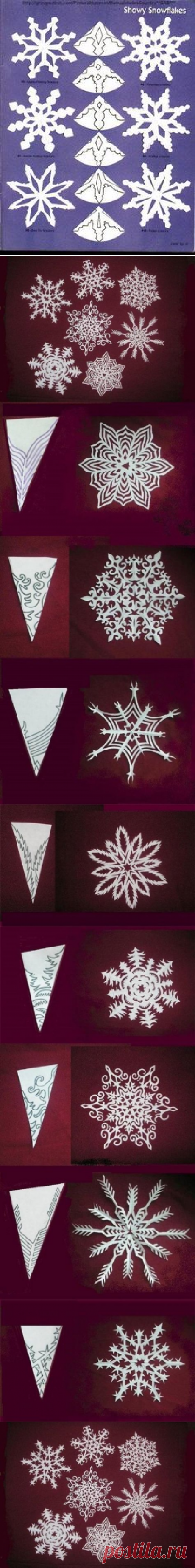 Pin by Libby McClellan - Jutras on Christmas | Paper snowflakes, Paper decorations and Diy paper