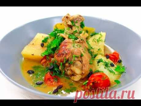 Куриные ножки с овощами / Chicken legs with vegetables