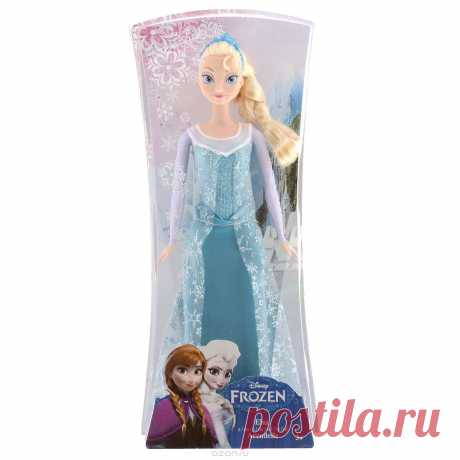 Disney Frozen Кукла &quot;Холодное сердце. Эльза&quot;, 31 см - купить детские товары с доставкой в интернет-магазине Ozon.ru. Описание и цена disney frozen кукла &quot;холодное сердце. эльза&quot;, 31 см, отзывы покупателей.