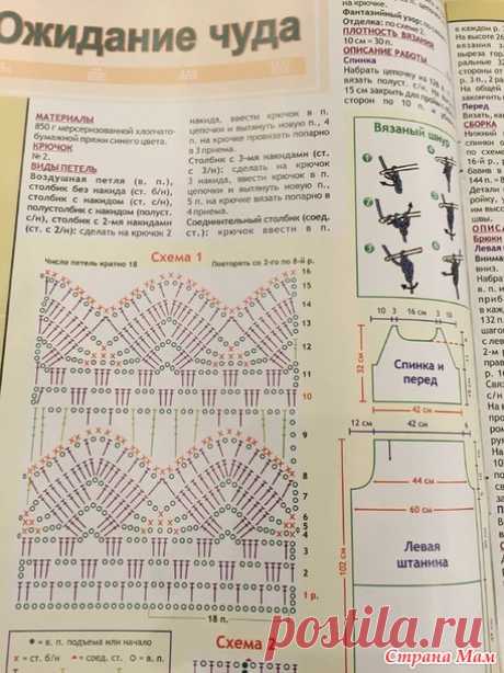 . Летний восторг подборка с журнала - Все в ажуре... (вязание крючком) - Страна Мам
