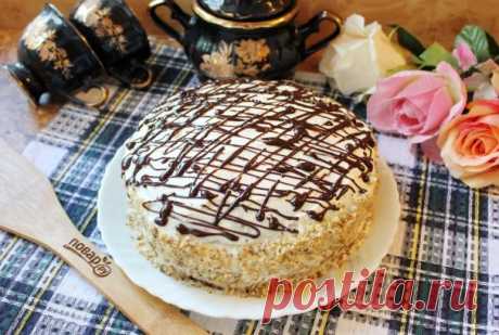 Шоколадный торт с черносливом и орехами - пошаговый рецепт с фото на Повар.ру