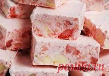 Замороженный фруктово-ягодный  десерт