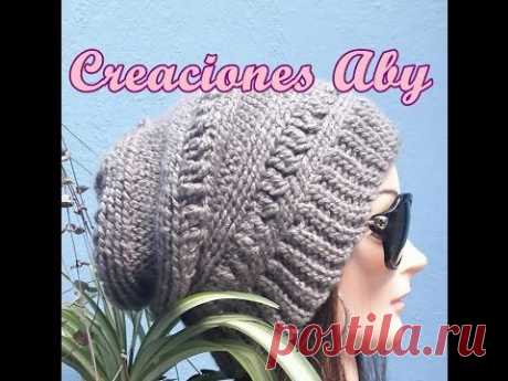 Fashion Beret a Crochet