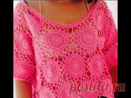 Модели Летних Кофточек Крючком - 2018 / Models of Summer Blouses Crochet