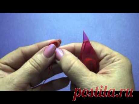 Tatting Dimpled  Ring Heart