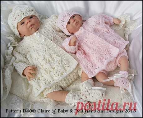 Claire's Baby & Doll Handknit Designs