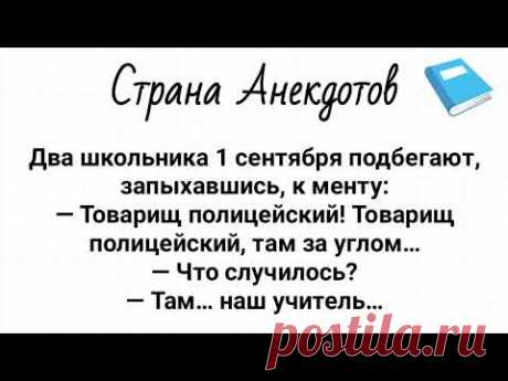 Анекдоты про 1 Сентября! Подборка Лучших Анекдотов про Школу!