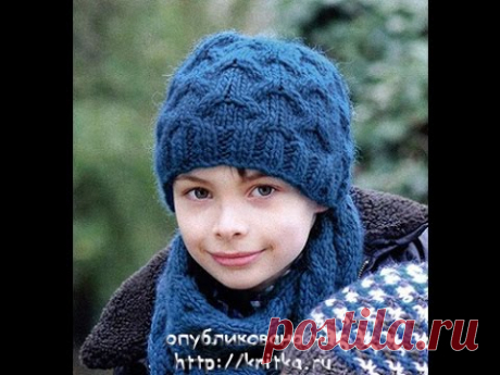 Вязаные Шапки для Мальчиков - фото 2016-2017 / Knitted hats for boys - photo