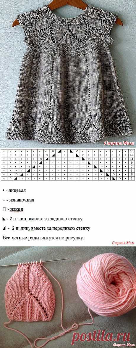 ВЯЖЕМ ПЛАТЬЯ ДЛЯ СВОИХ МАЛЕНЬКИХ КРАСАВИЦ... ОГРОМНЫЙ ВЫБОР, НА ЛЮБОЙ ВКУС...: Дневник группы &quot;Вяжем вместе он-лайн&quot; - Страна Мам