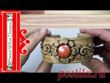 Polymer Clay Tutorial Faux Wood Grain Stack/Cane - The Polymer Clay Workbench