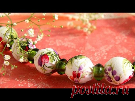 How To DIY Beads Made Of Cloth - DIY Crafts Tutorial - Guidecentral