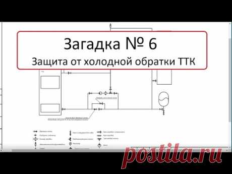 Загадка № 6. Про защиту от холодной обратки для твердотопливного котла.