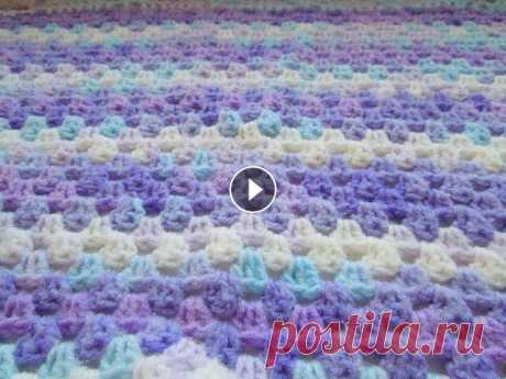 ДЕТСКИЙ ПЛЕД КРЮЧКОМ.How to crochet a baby blanket. Нежный и пушистый пледик сделанный своими руками. Что может быть приятнее?! В данном видеоролике мы научимся красиво вязать плед крючком. Мой магазин ...