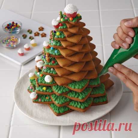 3D Cookie Christmas Tree Recipe With Video Tutorial