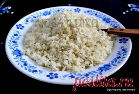 Вкусный рассыпчатый рис на гарнир по-венгерски