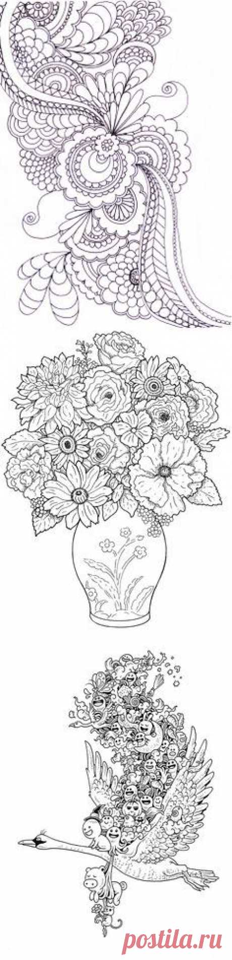 Coloring Pages в Pinterest