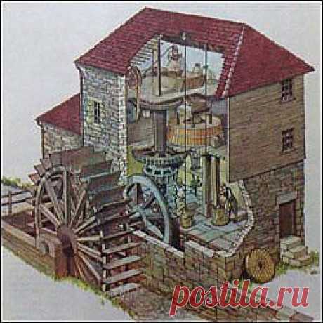 История изобретения водяной мельницы