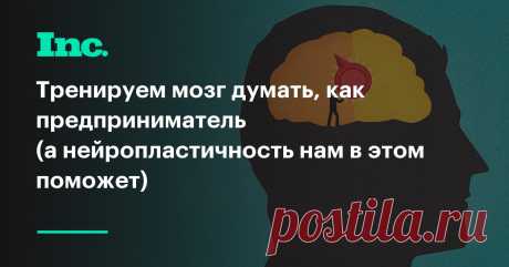 Тренируем мозг думать, как предприниматель (а нейропластичность нам в этом поможет)