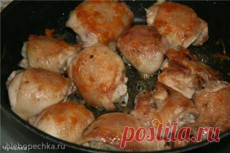 Курица, жареная на... воде - рецепт с фото на Хлебопечка.ру
