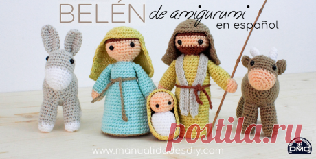 Belén de Amigurumi - Paso a paso en Español - Descarga grátis ⋆ Manualidades Y DIYManualidades Y DIY