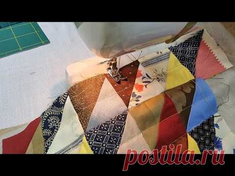 Sewing Projects For Scrap Fabric #23-1 / DIY patchwork for beginners