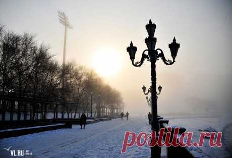 Утренний Владивосток окутал туман — Новости Владивостока на VL.ru